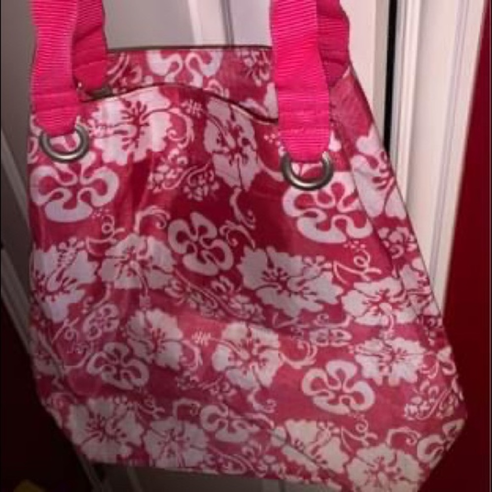 Pink Beach Bag